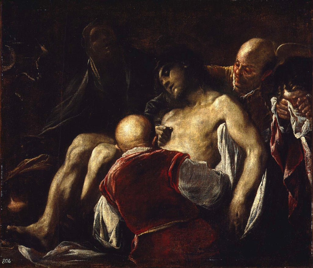 La mise au tombeau du Christ - Luca Giordano - Alpha Reproduction