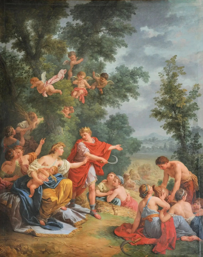 수확 또는 세레스와 트리폴레미 - 루이 장 프랑수아 라그레네

Source:
La moisson, ou Cérès et Triptolème - Louis Jean François Lagrenée