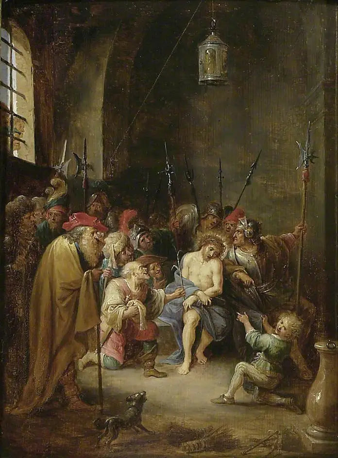 그리스도의 조롱 - 데이비드 테니어스 주니어

Source:
La moquerie du Christ - David Teniers le Jeune