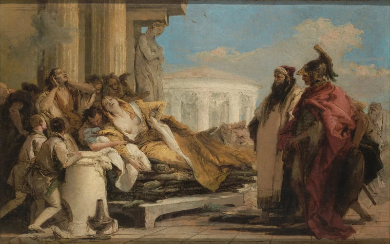 디돈의 죽음 - 조반니 바티스타 티에폴로

Source:
La mort de Didon - Giovanni Battista Tiepolo