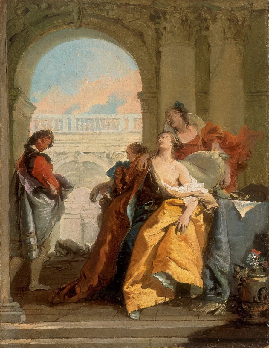 소포니스베의 죽음 - 조반니 바티스타 티에폴로

Source:
La mort de Sophonisbe - Giovanni Battista Tiepolo
