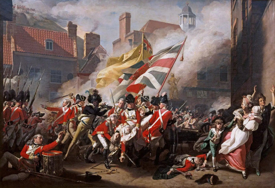 피어슨 소령의 사망, 1781년 1월 6일 - 존 싱글턴 코플리