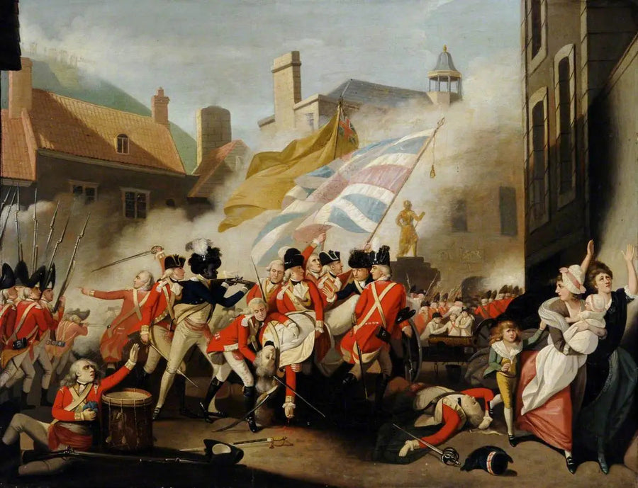 피어슨 소령의 사망, 1781년 1월 6일 - 존 싱글턴 코플리