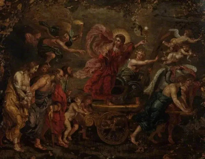 La naissance de la religion - Peter Paul Rubens image 1 copie peinte à la main à l’huile