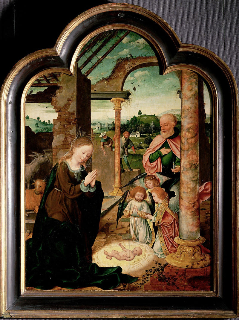 그리스도의 탄생 - Joos van Cleve