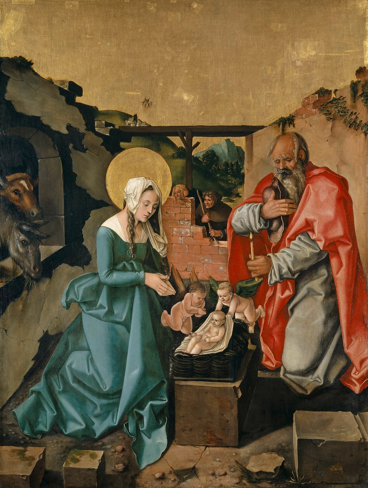 La nativité (Bâle) - Hans Baldung Grien - Alpha Reproduction