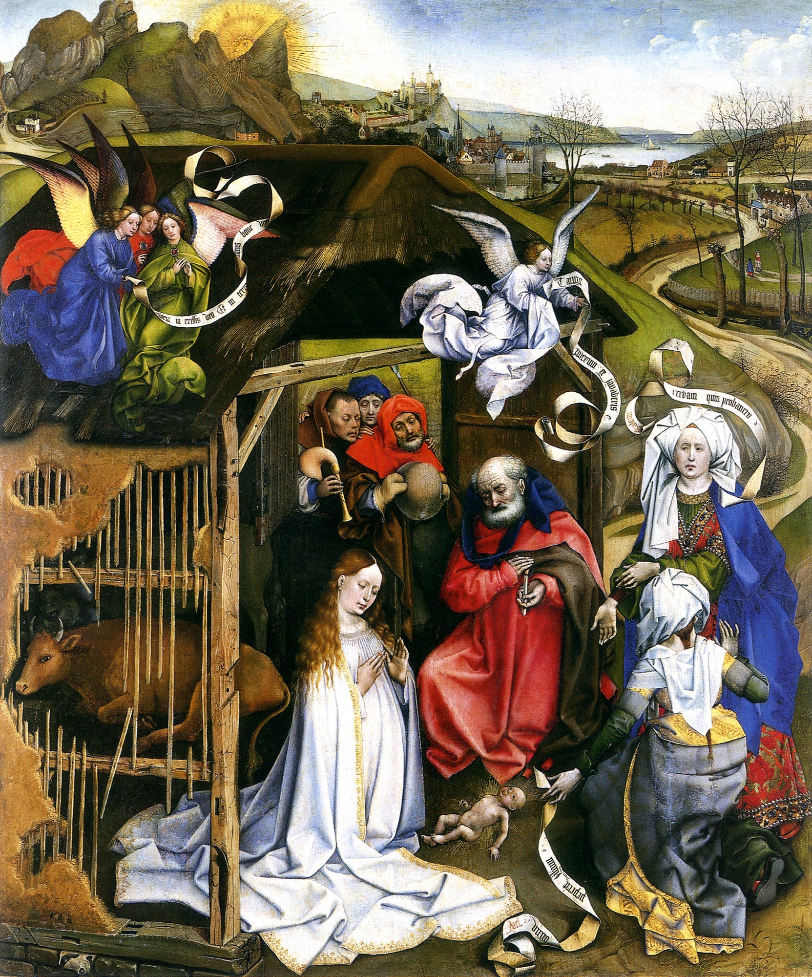 La Nativité - Robert Campin - Alpha Reproduction