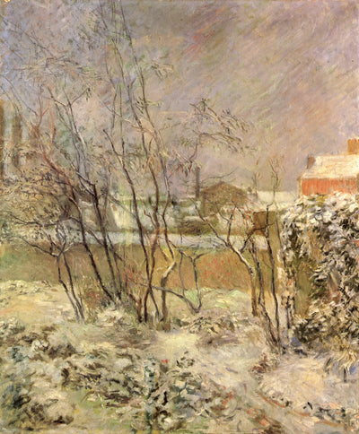 La Neige rue Carcel - Paul Gauguin - Alpha Reproduction