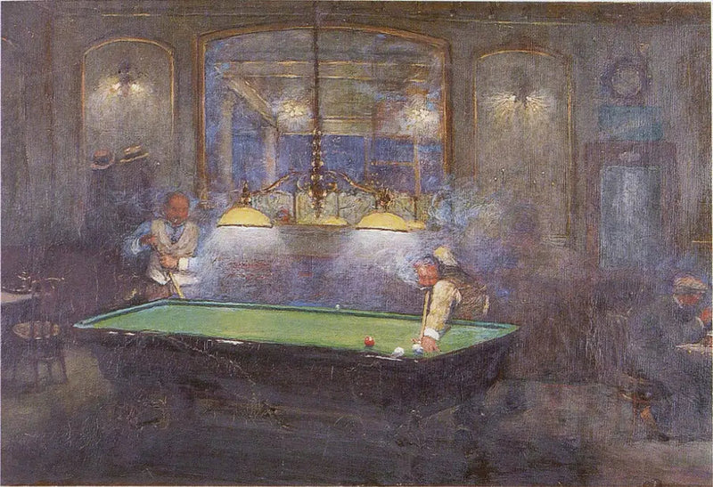 당구 게임 - 장 보로

Source:
La Partie de billard - Jean Béraud