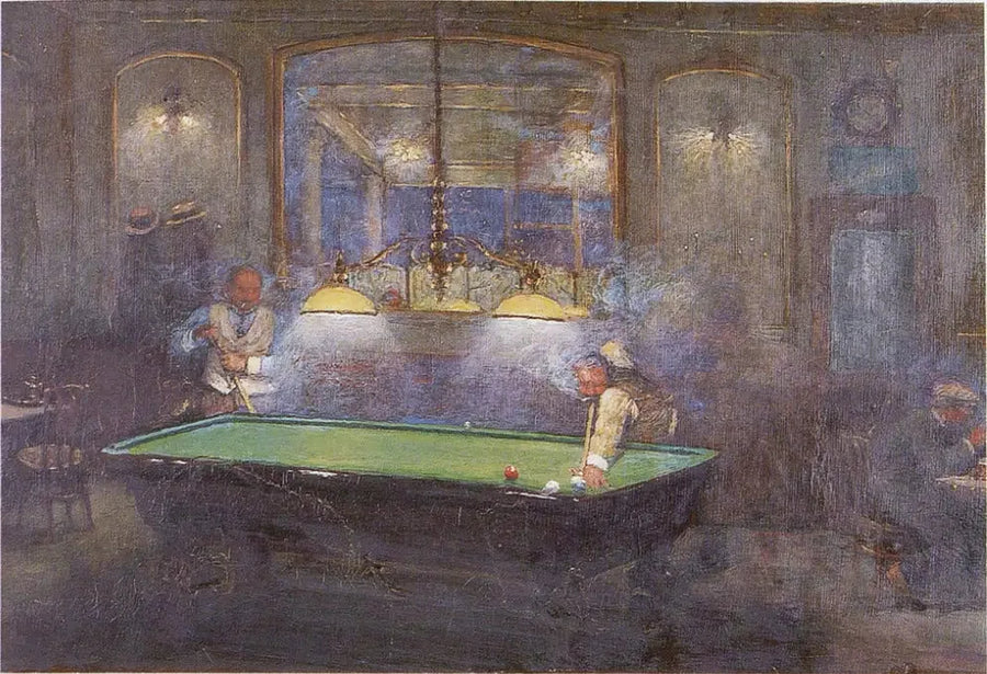 당구 게임 - 장 보로

Source:
La Partie de billard - Jean Béraud