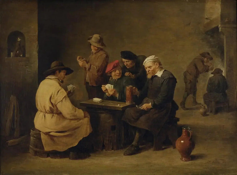 카드 게임 장면 - 데이비드 테니에르 주니어

Source:
La partie de cartes - David Teniers le Jeune