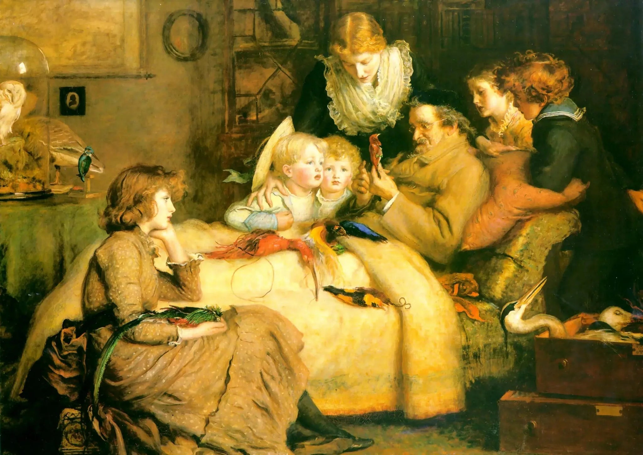 La passion dominante - John Everett Millais image 1 copie peinte à la main à l’huile