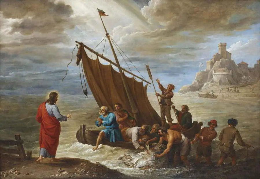 기적의 어획 - 데이비드 테니어스 더 쥬네

Source:
La pêche miraculeuse - David Teniers le Jeune