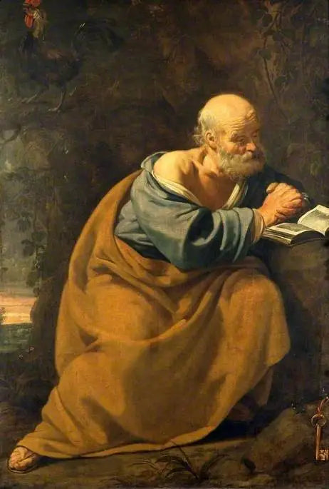 La Pénitence de Saint Pierre - Philippe de Champaigne image 1 copie de tableau peinte à la main