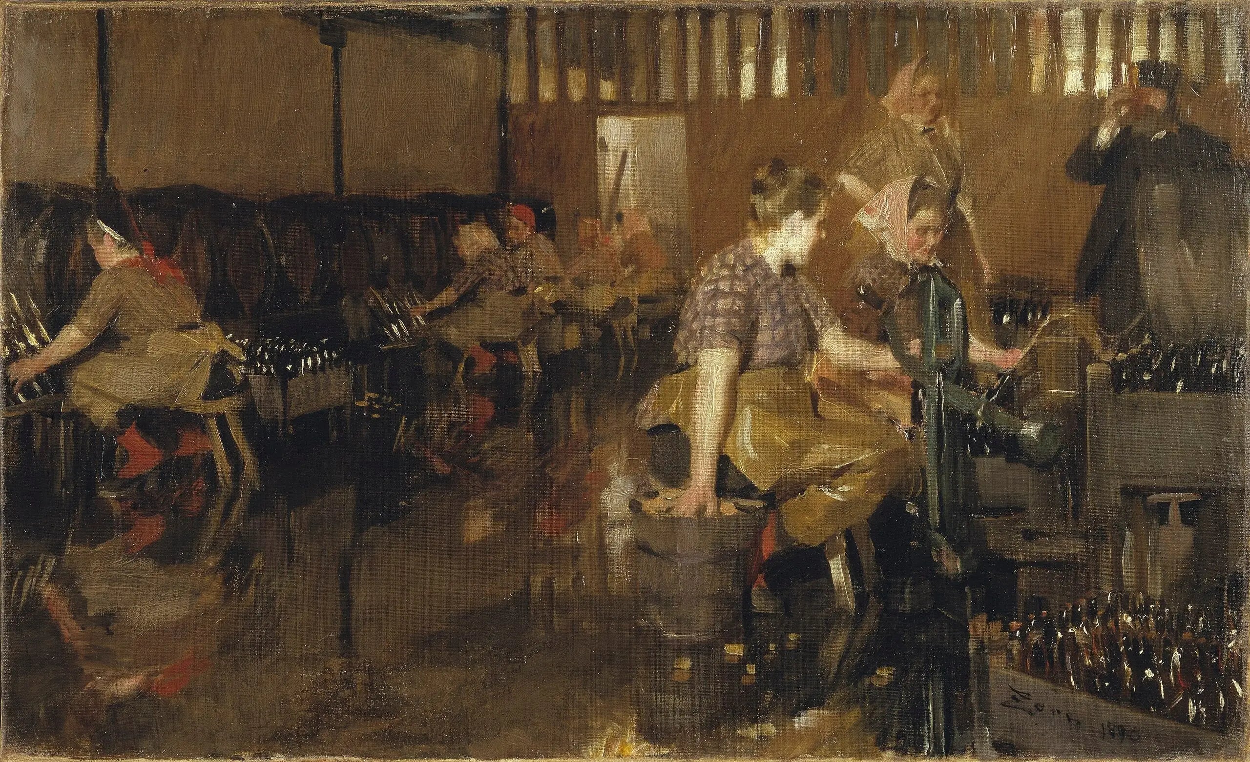 La Petite Brasserie - Anders Zorn - Alpha Reproduction