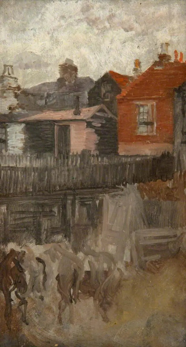 빨간 작은 집, 1881년경 - 제임스 애봇 맥닐 휘슬러