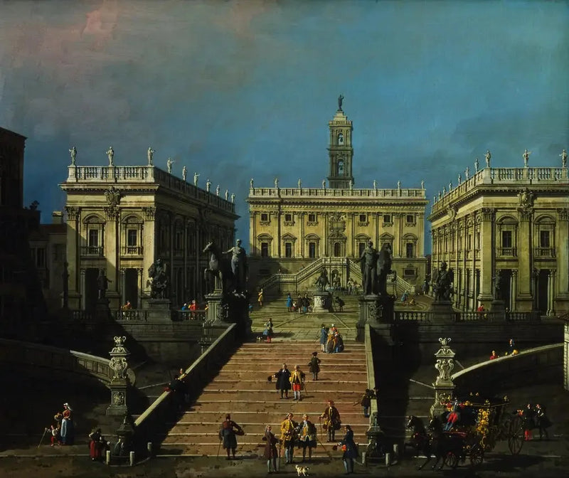 캄피돌리오 광장과 코르도나타 - 카날레토

Source:
La Piazza del Campidoglio et la Cordonata - Canaletto