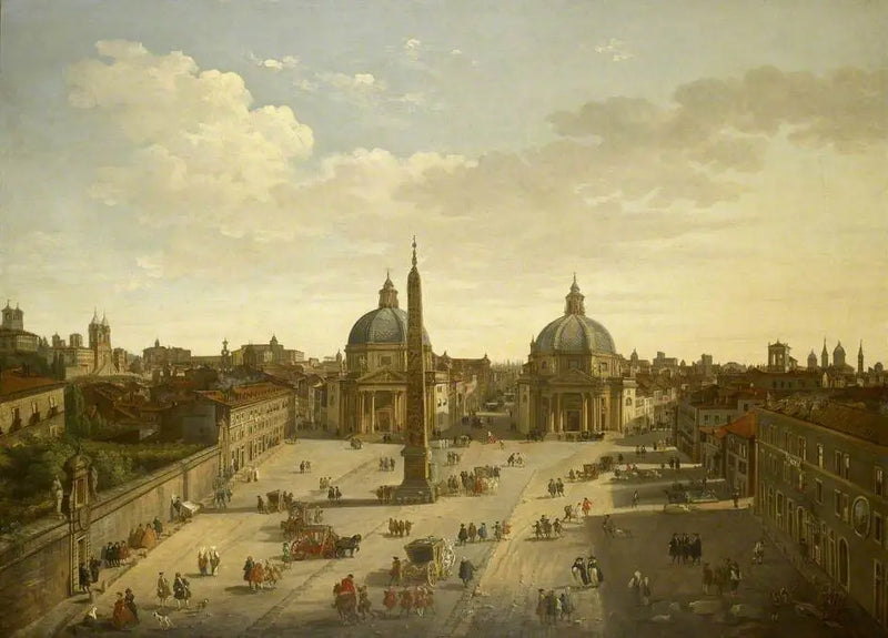 로마의 포폴로 광장 - 조반니 파올로 파니니

Source:
La Piazza del Popolo, Rome - Giovanni Paolo Panini