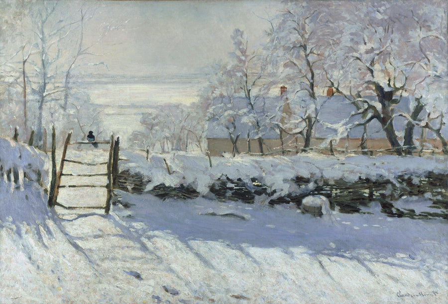 까치 - Claude Monet