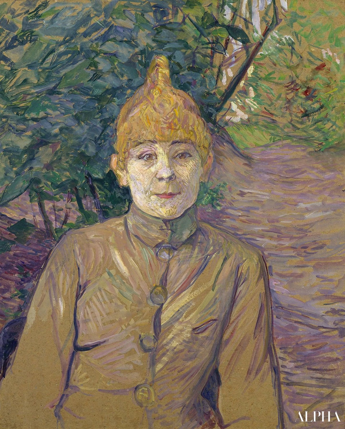 La pierreuse ou Casque d'or - Toulouse Lautrec - Reproductions de tableaux et peintures haut de gamme