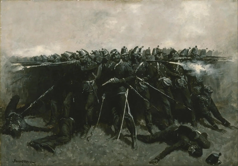 보병의 자리 - 프레데릭 레밍턴

Source:
La place de l'infanterie - Frederic Remington