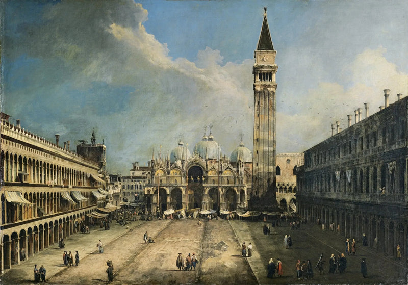 베니스의 산 마르코 광장 - 카날레토

Source:
La Place Saint-Marc à Venise - Canaletto