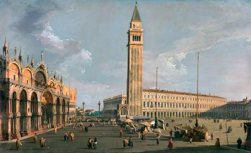 라 플라스 생마르크, 베네치아 - 카날레토

Source:
La Place Saint-Marc, Venise - Canaletto