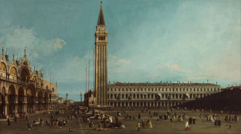 라 플라스 생마르크, 베네치아 - 카날레토

Source:
La Place Saint-Marc, Venise - Canaletto