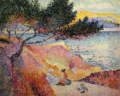 La Plage de Saint-Clair - Henri-Edmond Cross - Alpha Reproduction