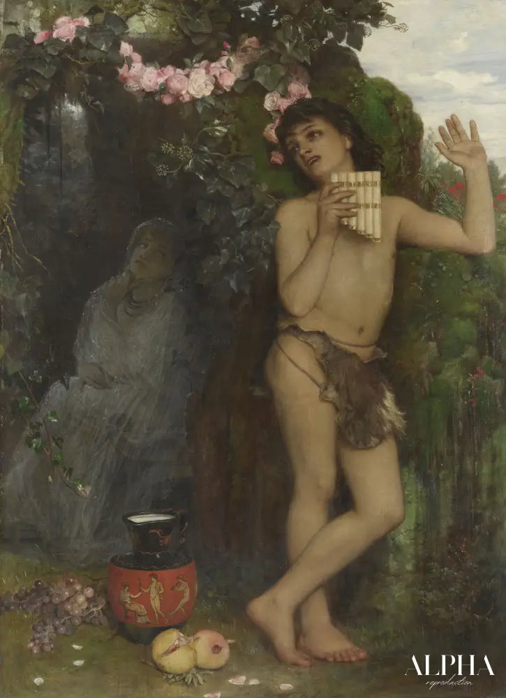 La plainte du berger (Amaryllis) - Arnold Böcklin - Reproductions de tableaux et peintures haut de gamme