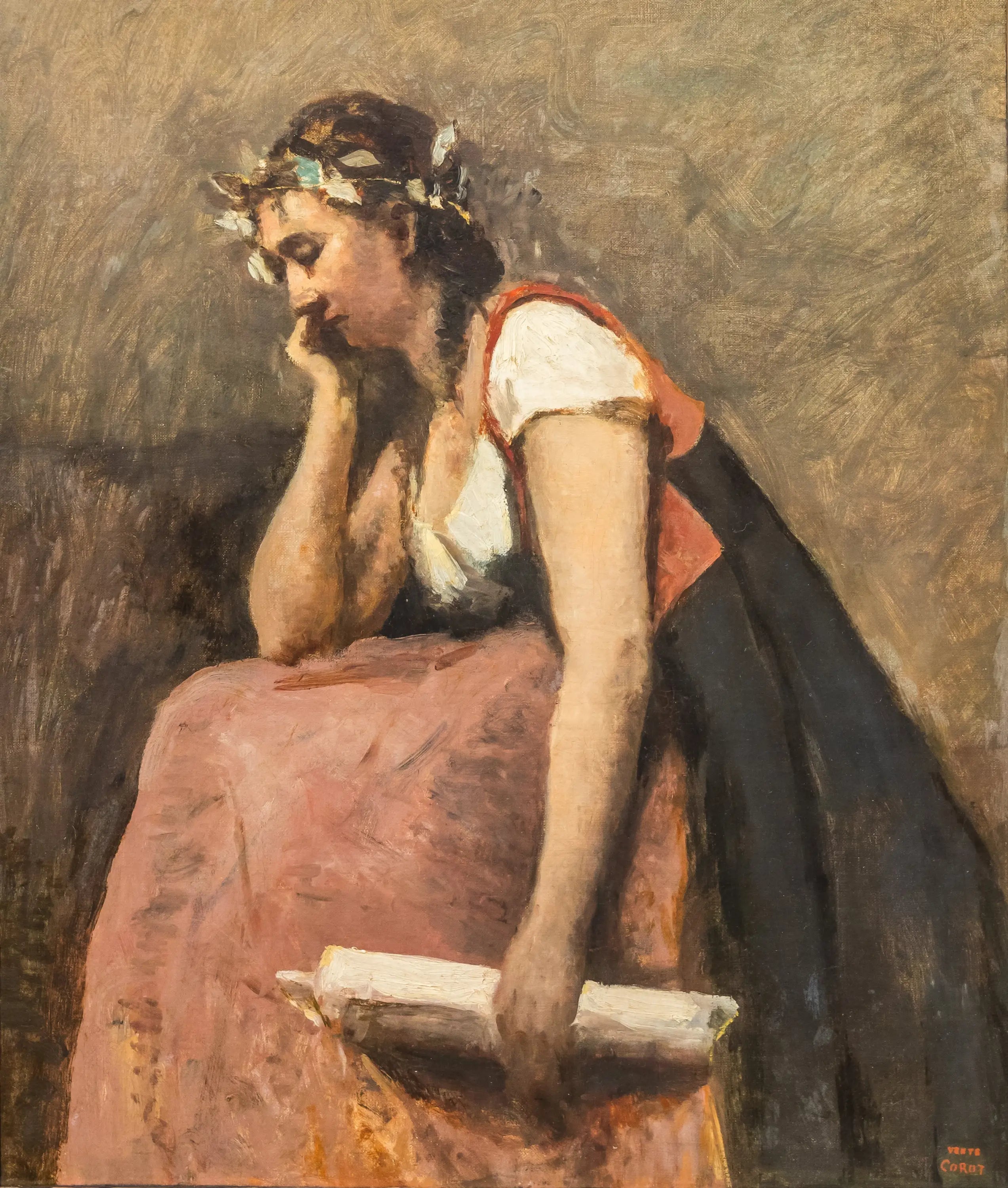 La Poésie - Jean-Baptiste Camille Corot - Alpha Reproduction
