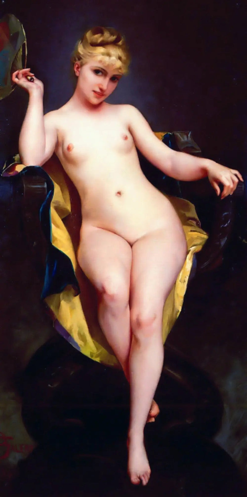 라 포세 - 루이즈 리카르도 팔레로

Source:
La Pose - Luis Ricardo Falero