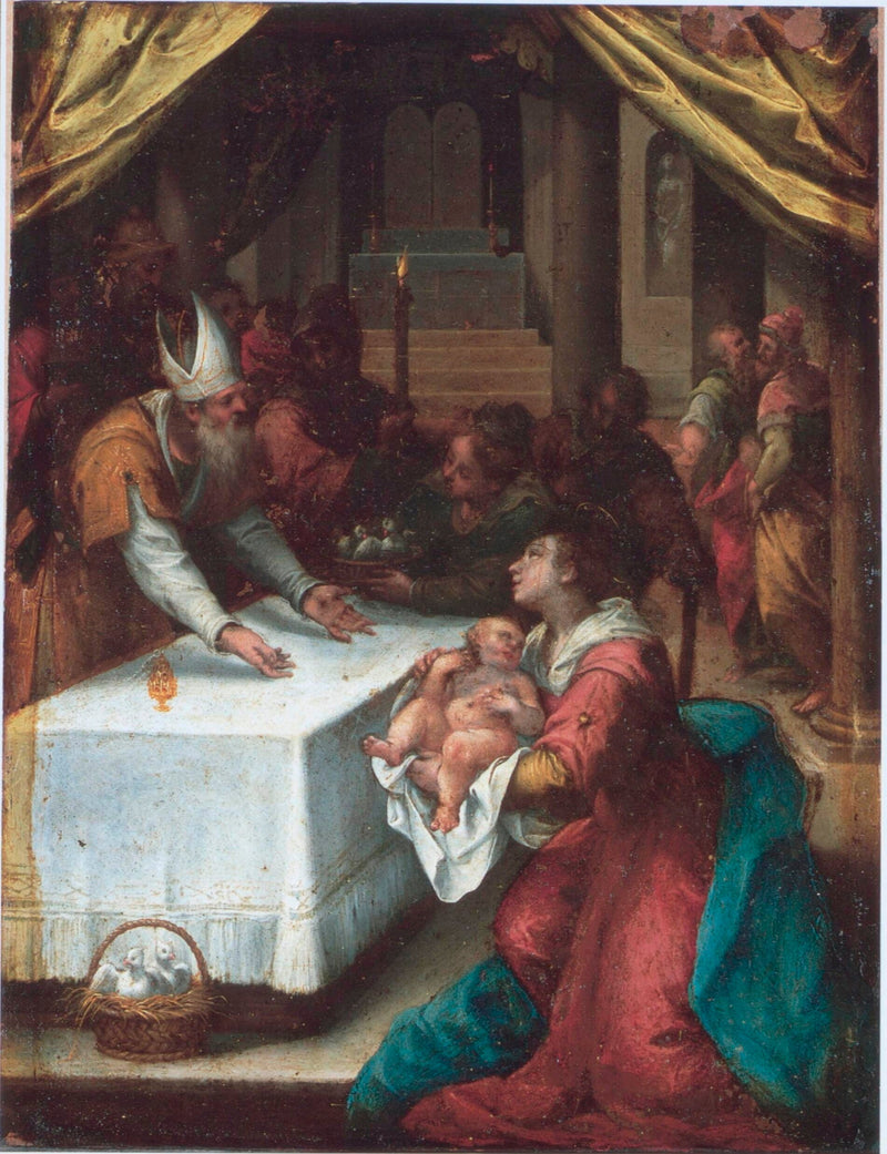 성전에서의 프레젠테이션 - 데니스 칼베르