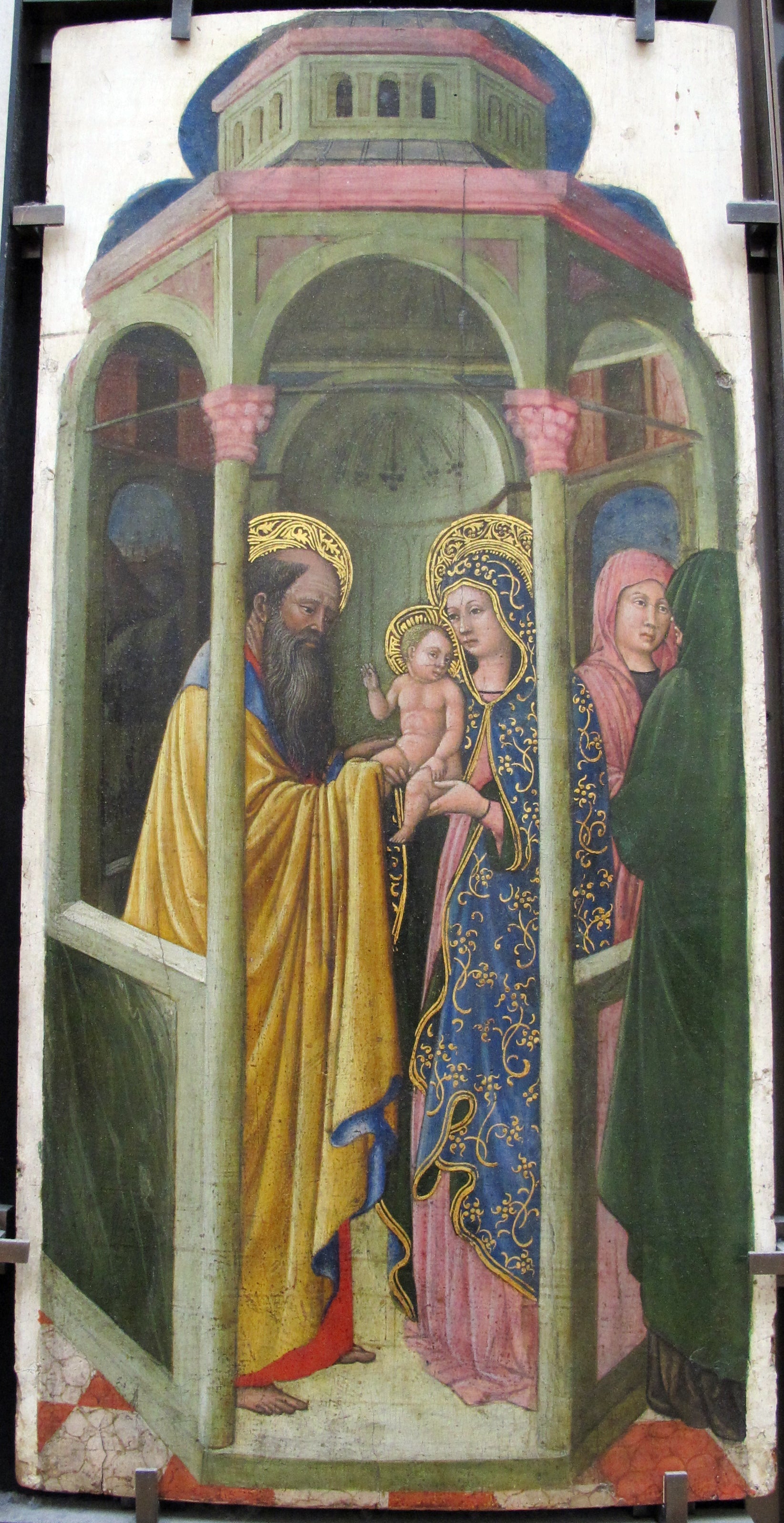 La Présentation de Jésus au Temple - Giovanni Francesco da Rimini image 1 reproduction de peinture à l’huile