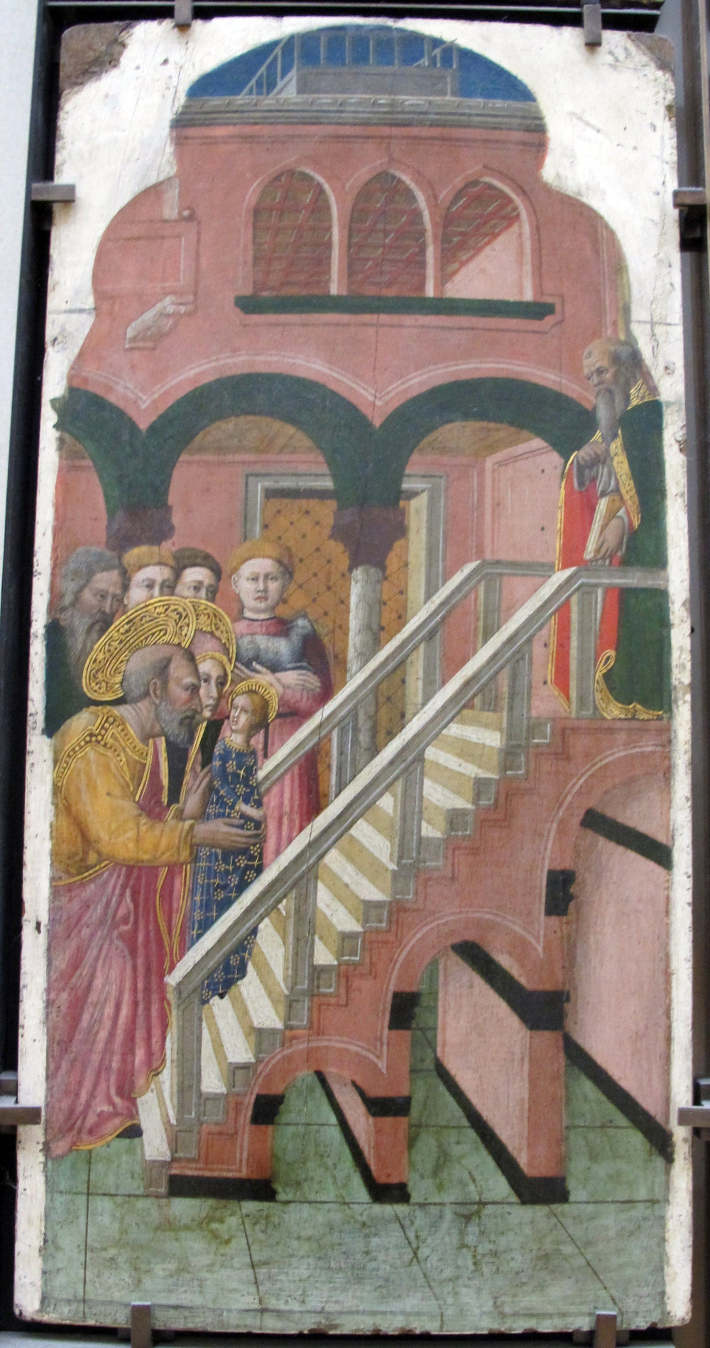 La Présentation de la Vierge au Temple - Giovanni Francesco da Rimini image 1 copie de tableau peinte à la main