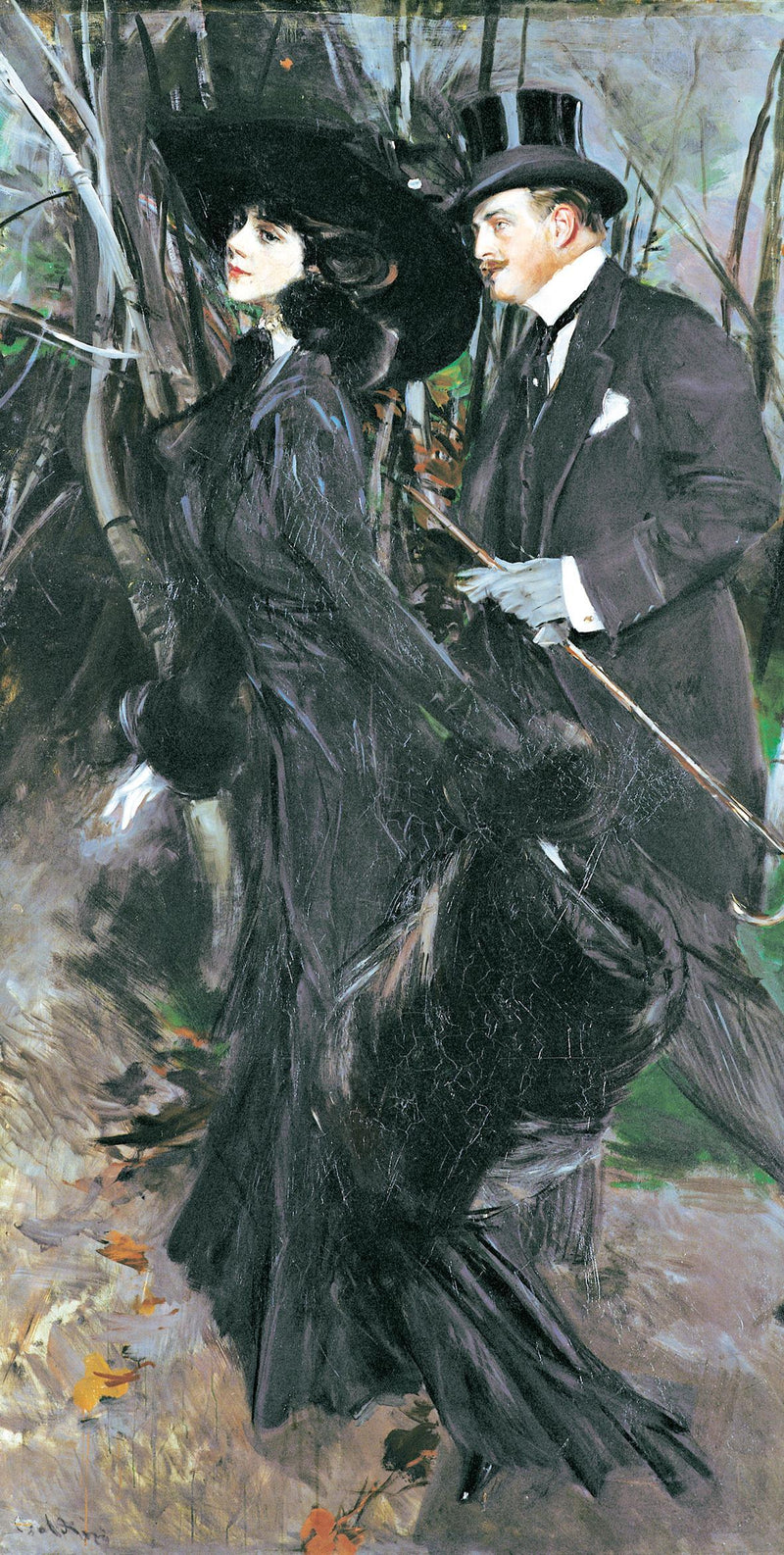 숲속 산책 - 조반니 볼디니