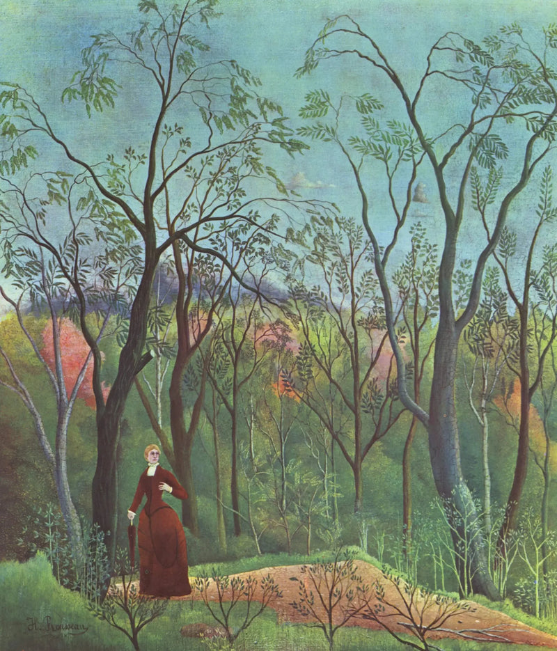 숲속 산책 - 앙리 루소
