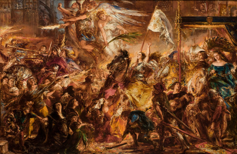 오를레앙의 처녀 - 얀 마테이코

Source:
La Pucelle d'Orléans - Jan Matejko