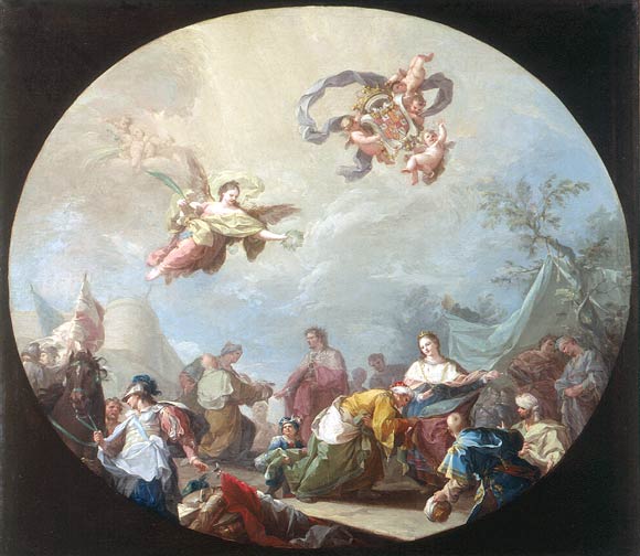 La Reddition de Grenade - Francisco Bayeu image 1 reproduction de peinture à l’huile