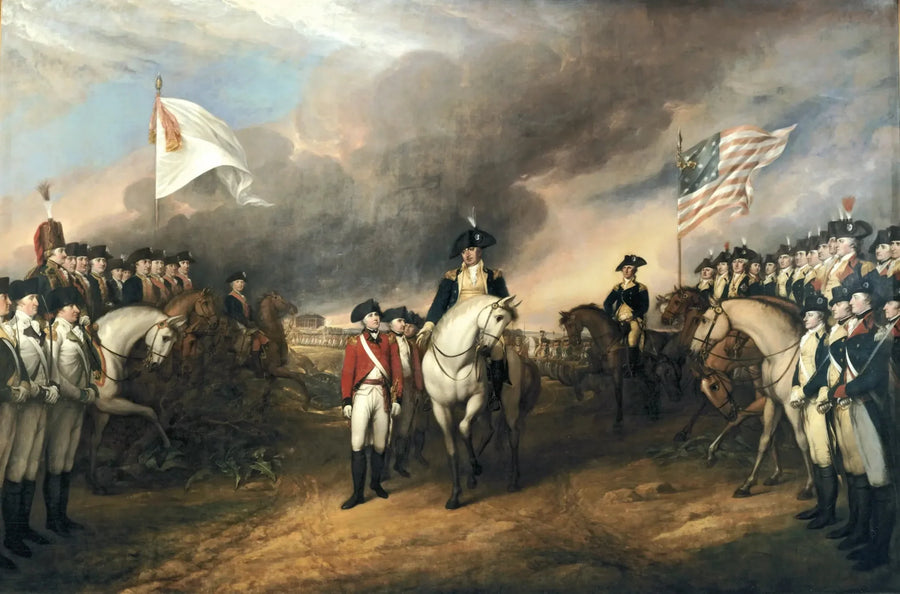 로드 콘월리의 항복 - 존 트럼벌

Source:
La Reddition de Lord Cornwallis - John Trumbull