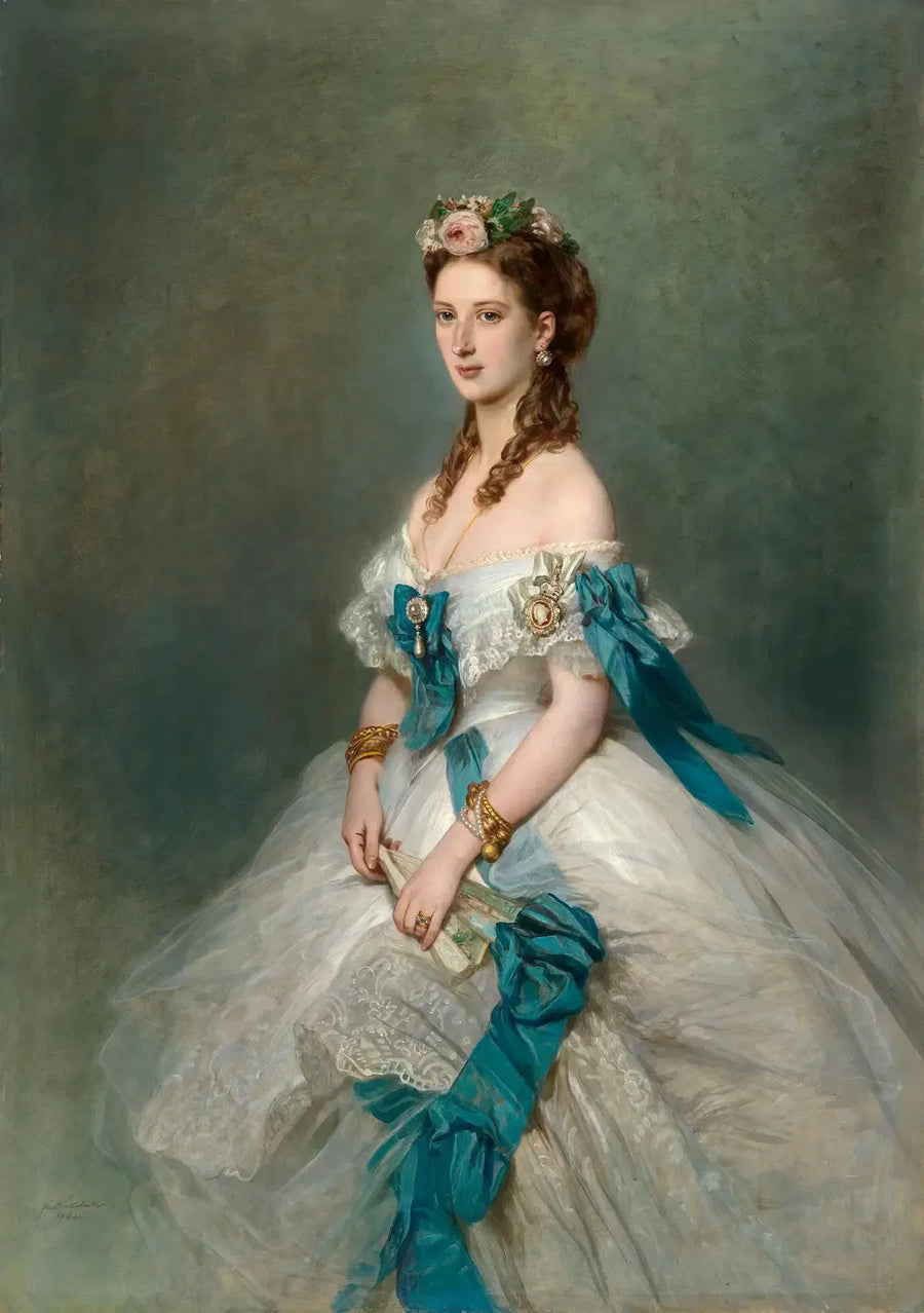 여왕 알렉산드라(1844-1925), 웨일스 공작부인 시절 - 프란츠 자베르 윈터할터

Source:
La reine Alexandra (1844-1925) lorsqu'elle était princesse de Galles - Franz Xaver Winterhalter