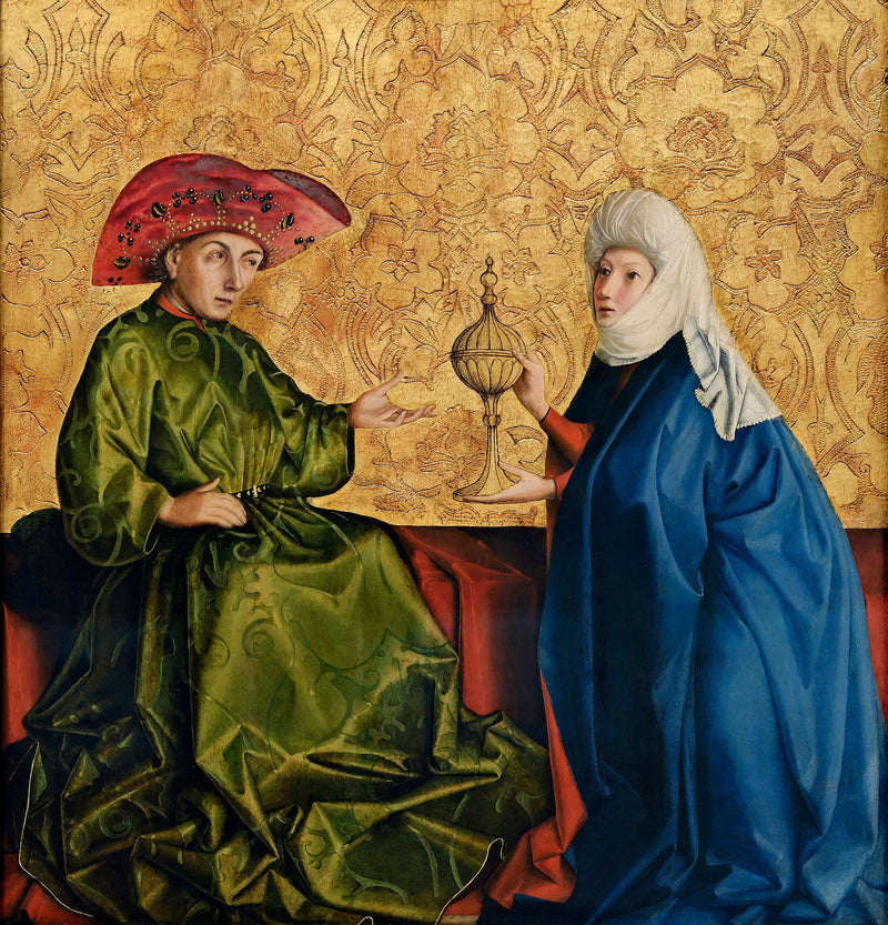 솔로몬 왕 앞의 세바의 여왕 - 콘라드 비츠