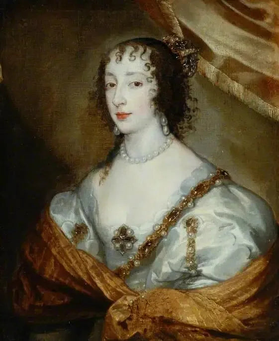 헨리에트 마리 여왕 (1609–1669) - 앙투안 반 다이크

Source:
La reine Henriette Marie (1609–1669) - Antoine van Dyck