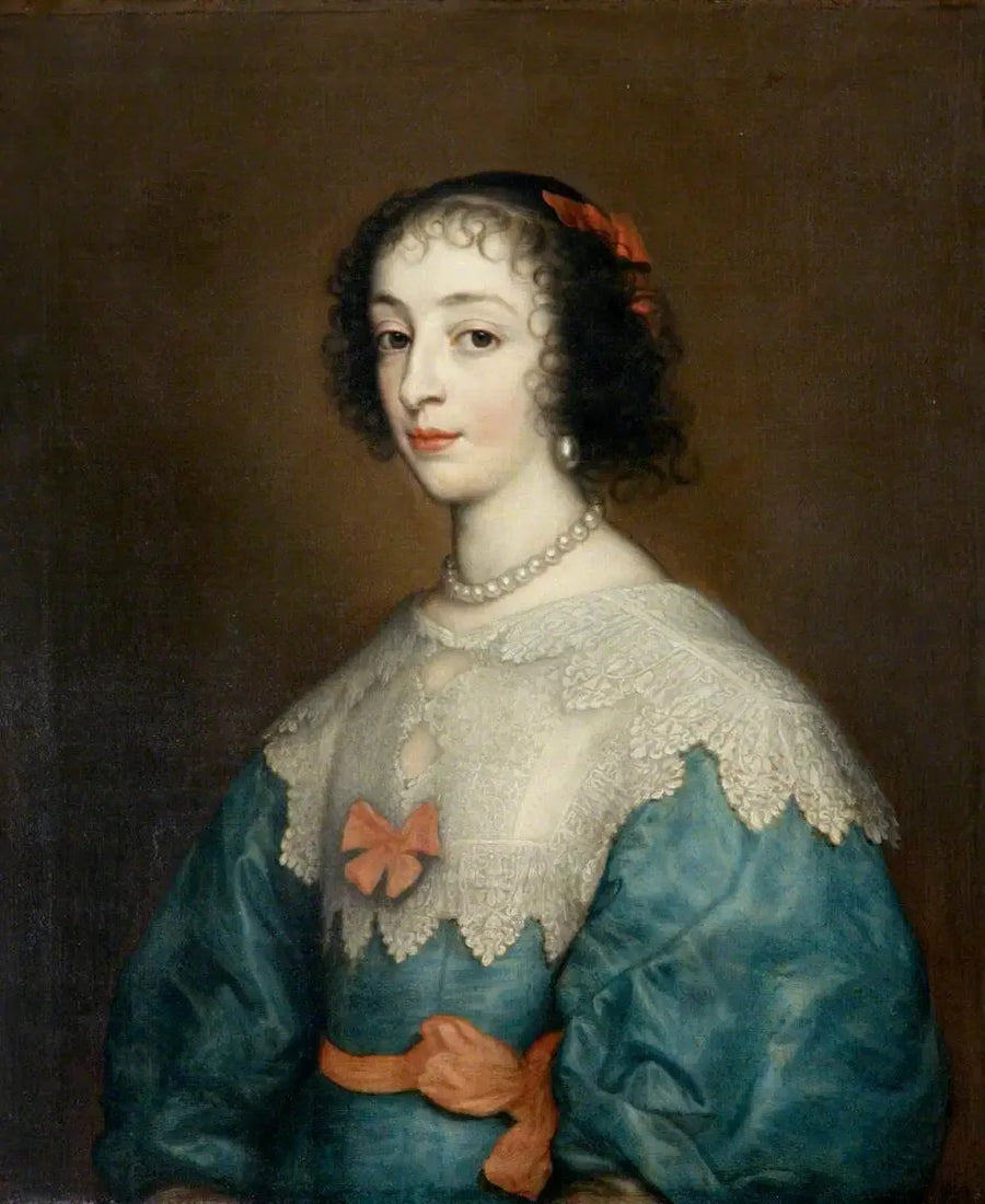 헨리에트 마리 여왕 (1609–1669) - 앙투안 반 다이크

Source:
La reine Henriette Marie (1609–1669) - Antoine van Dyck
