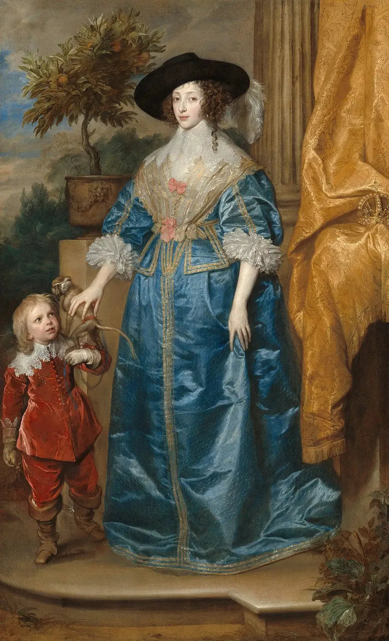 여왕 앙리엣 마리와 그녀의 아들, 서리 제프리 허드슨 - 앙투안 반 다이크

Source:
La reine Henriette Marie et son fils, Sir Jeffrey Hudson - Antoine van Dyck