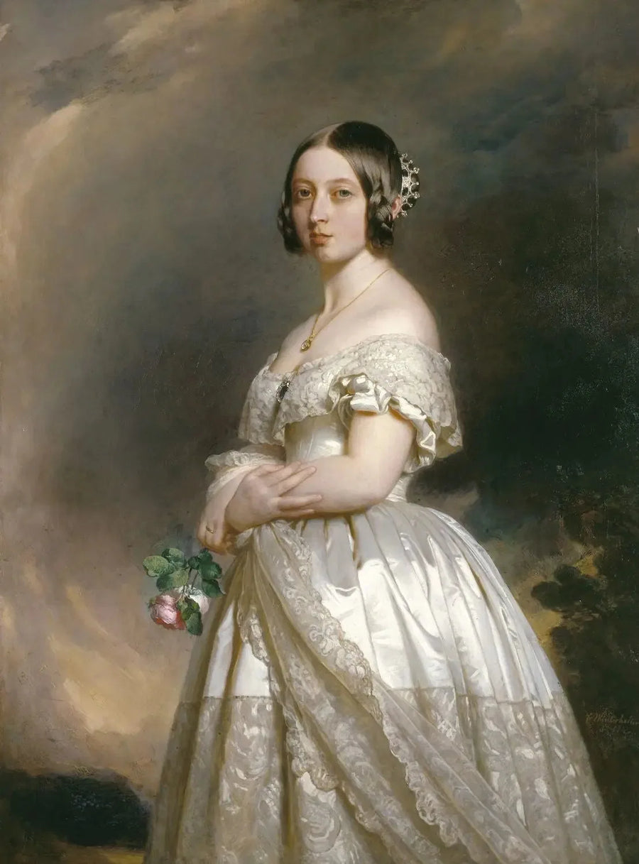 빅토리아 여왕 (1819-1901) - 프란츠 자버 윈터할터

Source:
La reine Victoria (1819-1901) - Franz Xaver Winterhalter