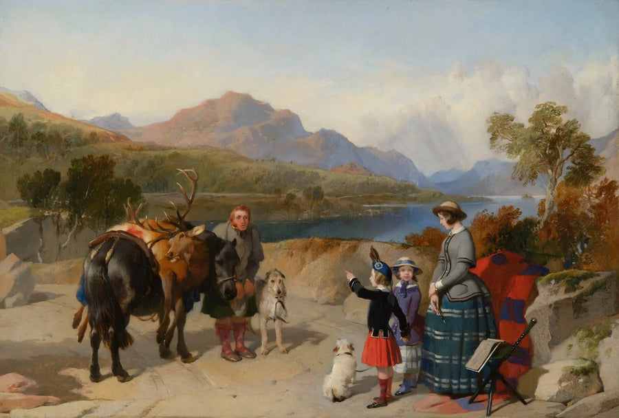 빅토리아 여왕이 Loch Laggan에서 - 에드윈 헨리 랜드시어

Source:
La reine Victoria au Loch Laggan - Edwin Henry Landseer