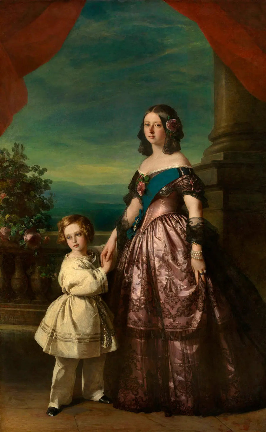 빅토리아 여왕과 웨일스 공작 - 프란츠 자버 윈터할터

Source:
La reine Victoria avec le prince de Galles - Franz Xaver Winterhalter