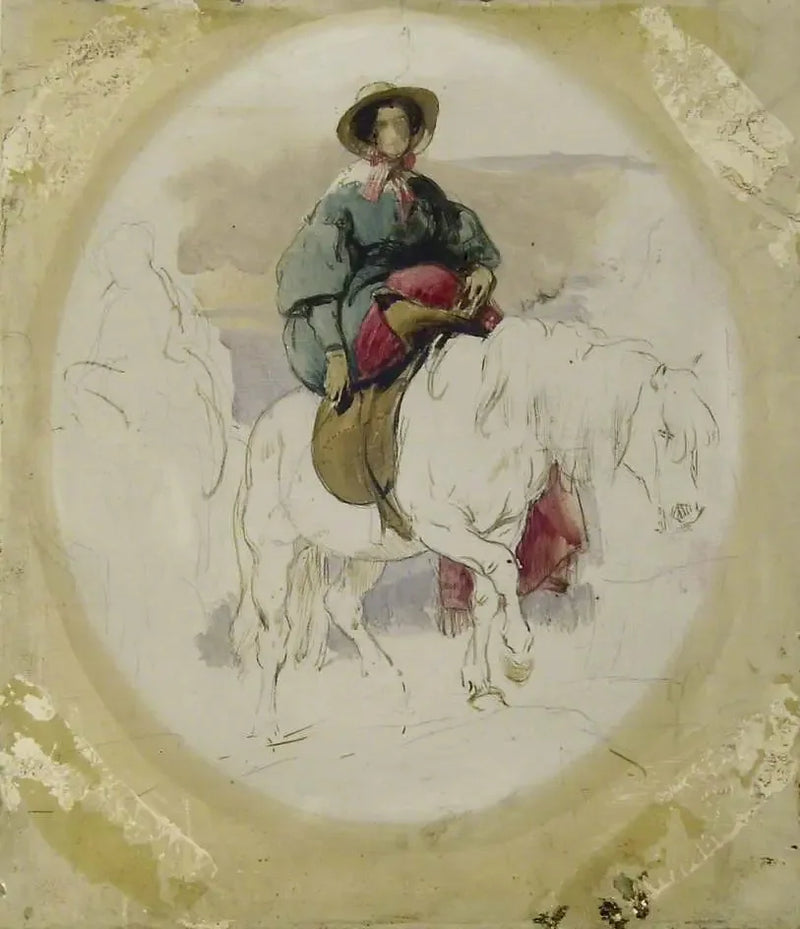 하이랜드 말 위의 빅토리아 여왕 - 에드윈 헨리 랜드시어

Source:
La reine Victoria sur un poney des Highlands - Edwin Henry Landseer