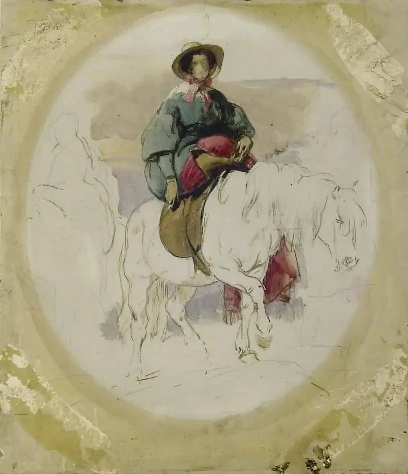 하이랜드 말 위의 빅토리아 여왕 - 에드윈 헨리 랜드시어

Source:
La reine Victoria sur un poney des Highlands - Edwin Henry Landseer